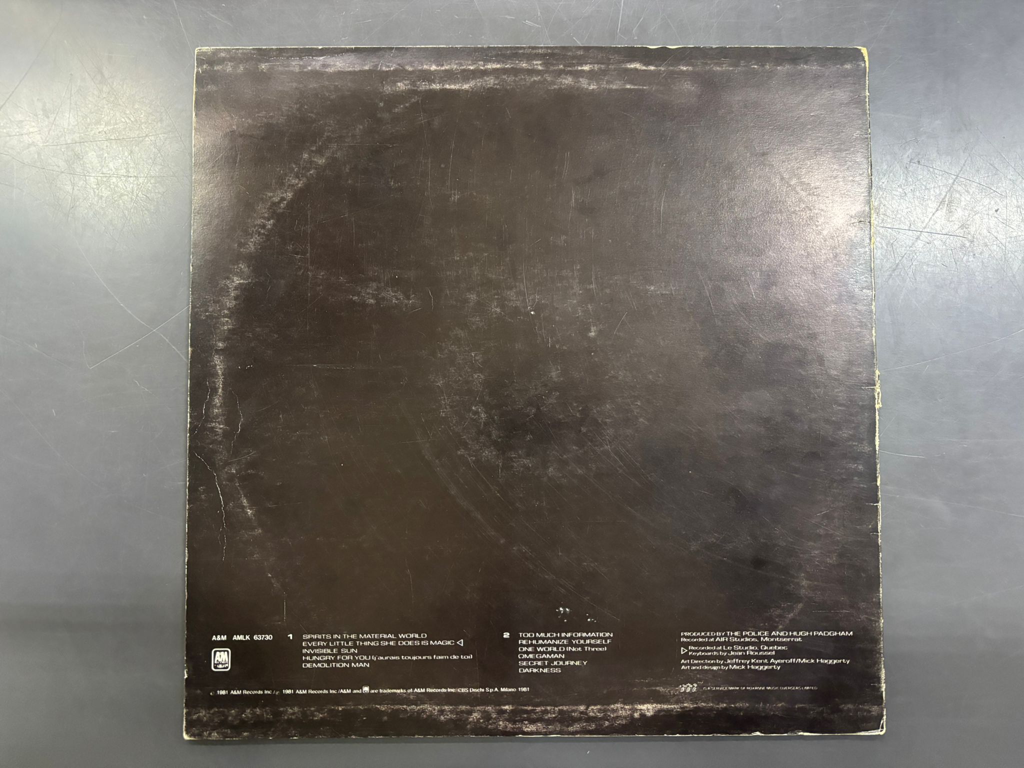 The Police Ghost in The Machine Vinile 1981 - immagine 2