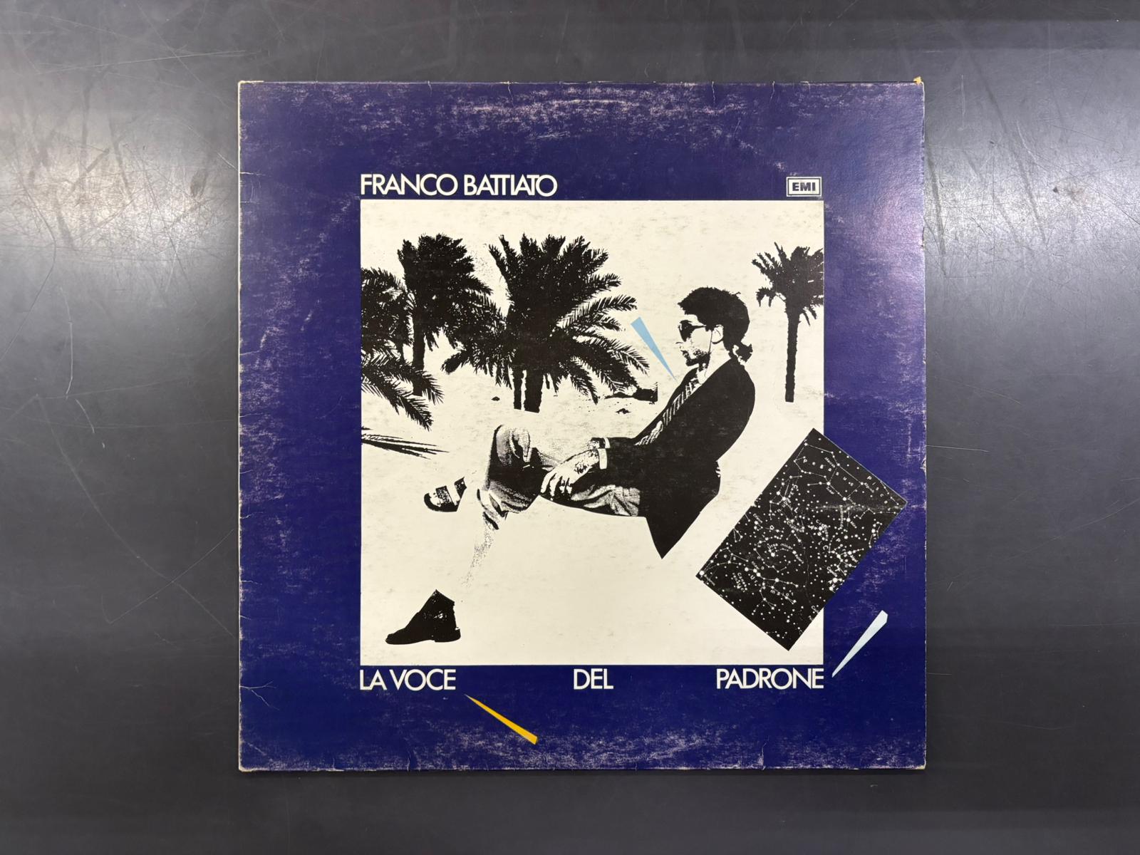 Battiato La Voce Del Padrone Vinile 1981