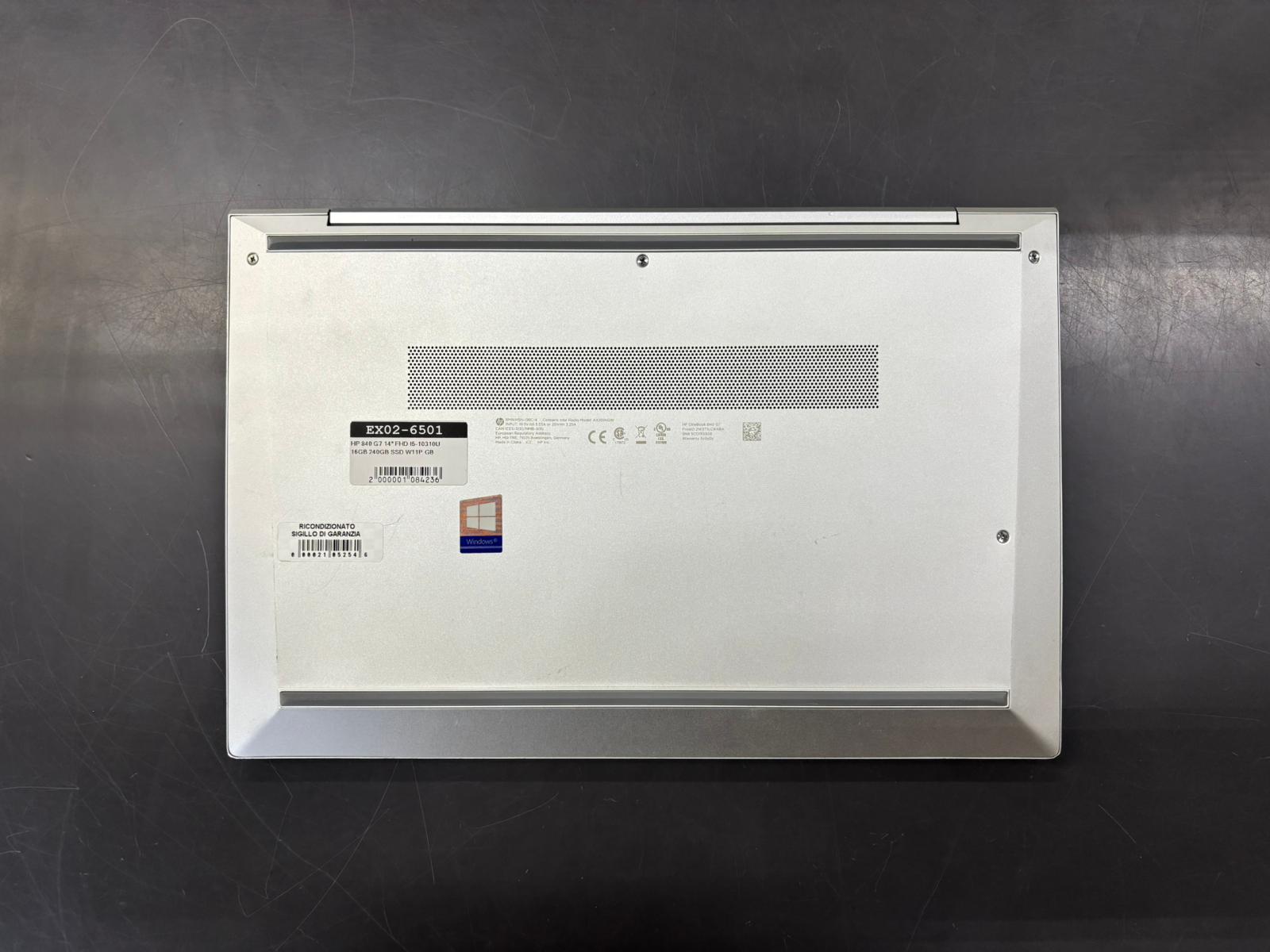 HP Elitebook 840 G7 Core i5 16Gb 256Gb - immagine 4