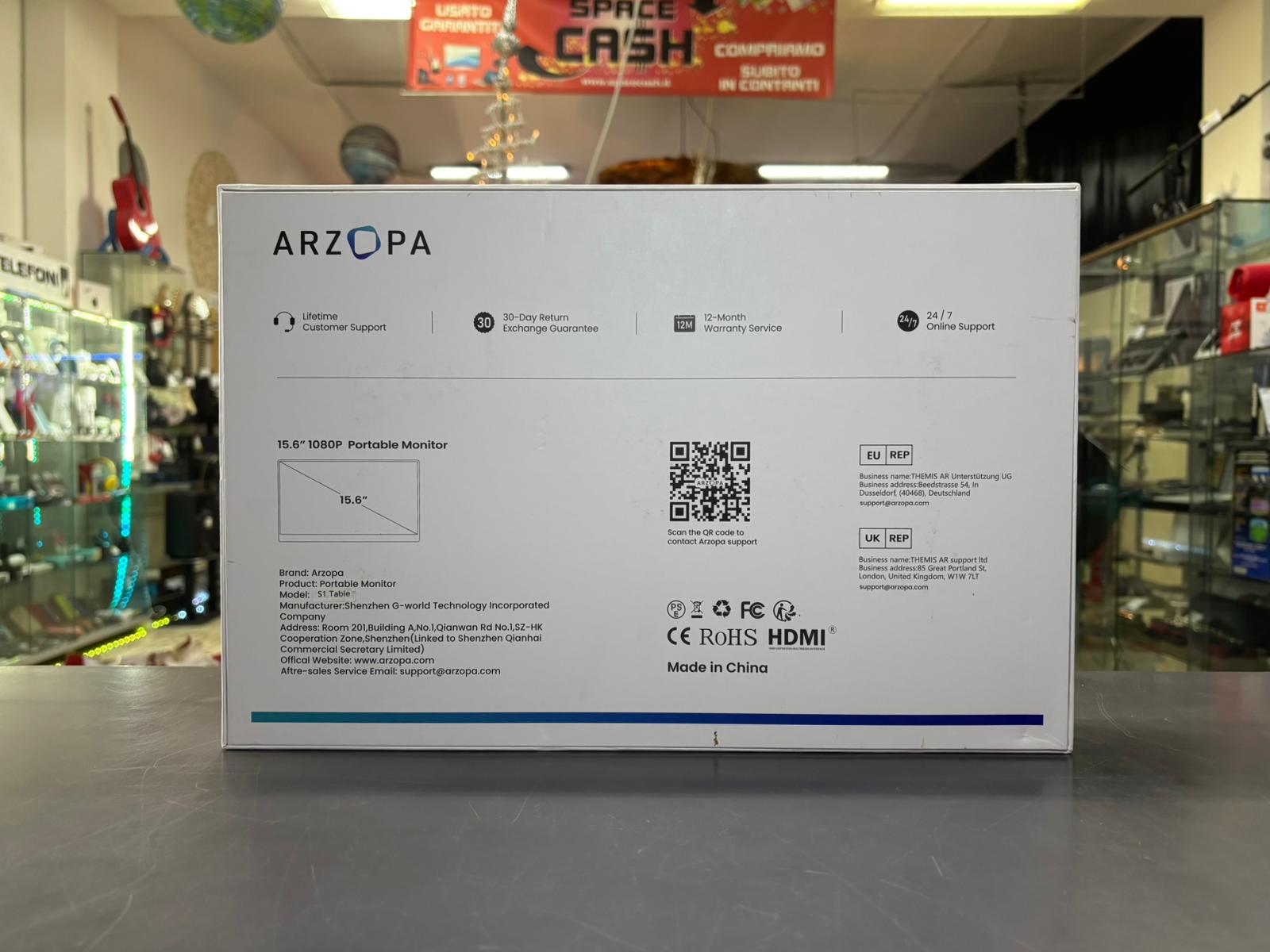 ARZOPA S1 Table Monitor Portatile 15,6" 1ms - immagine 9