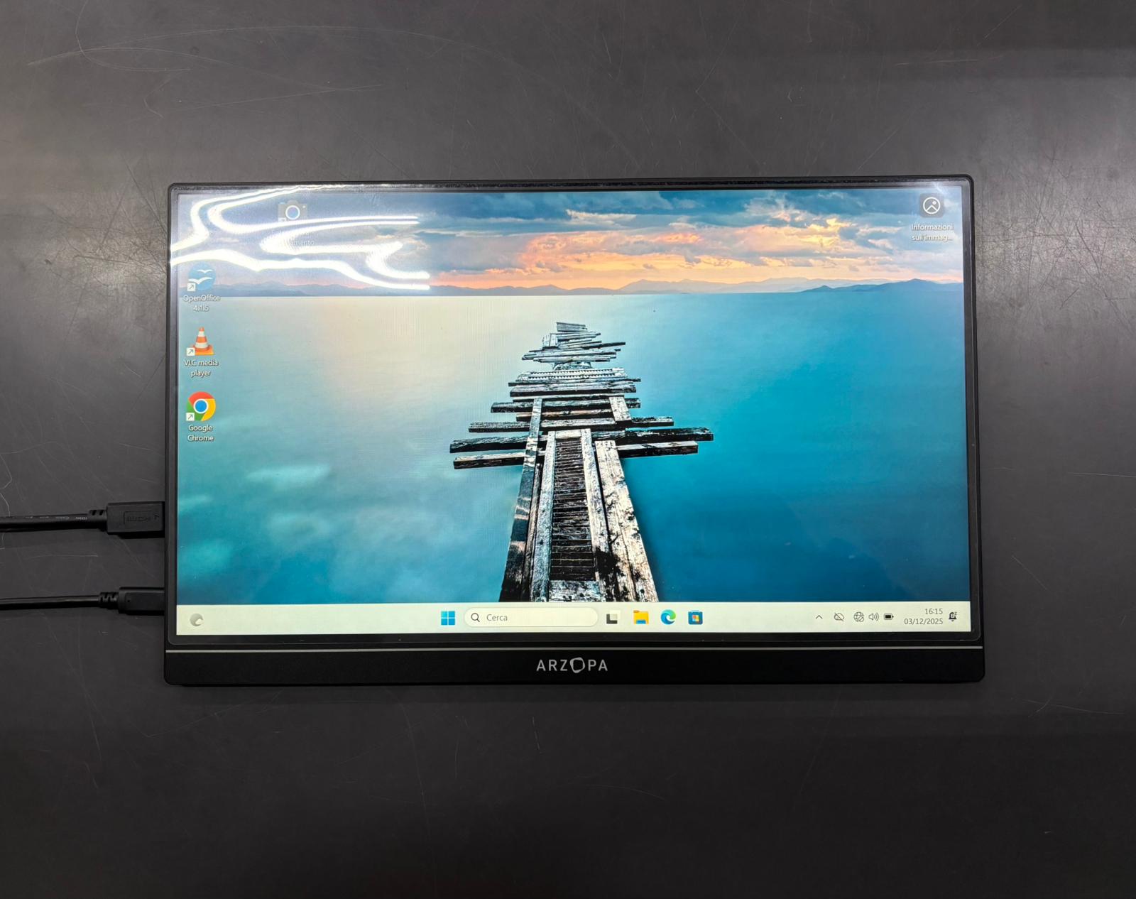 ARZOPA S1 Table Monitor Portatile 15,6" 1ms - immagine 6