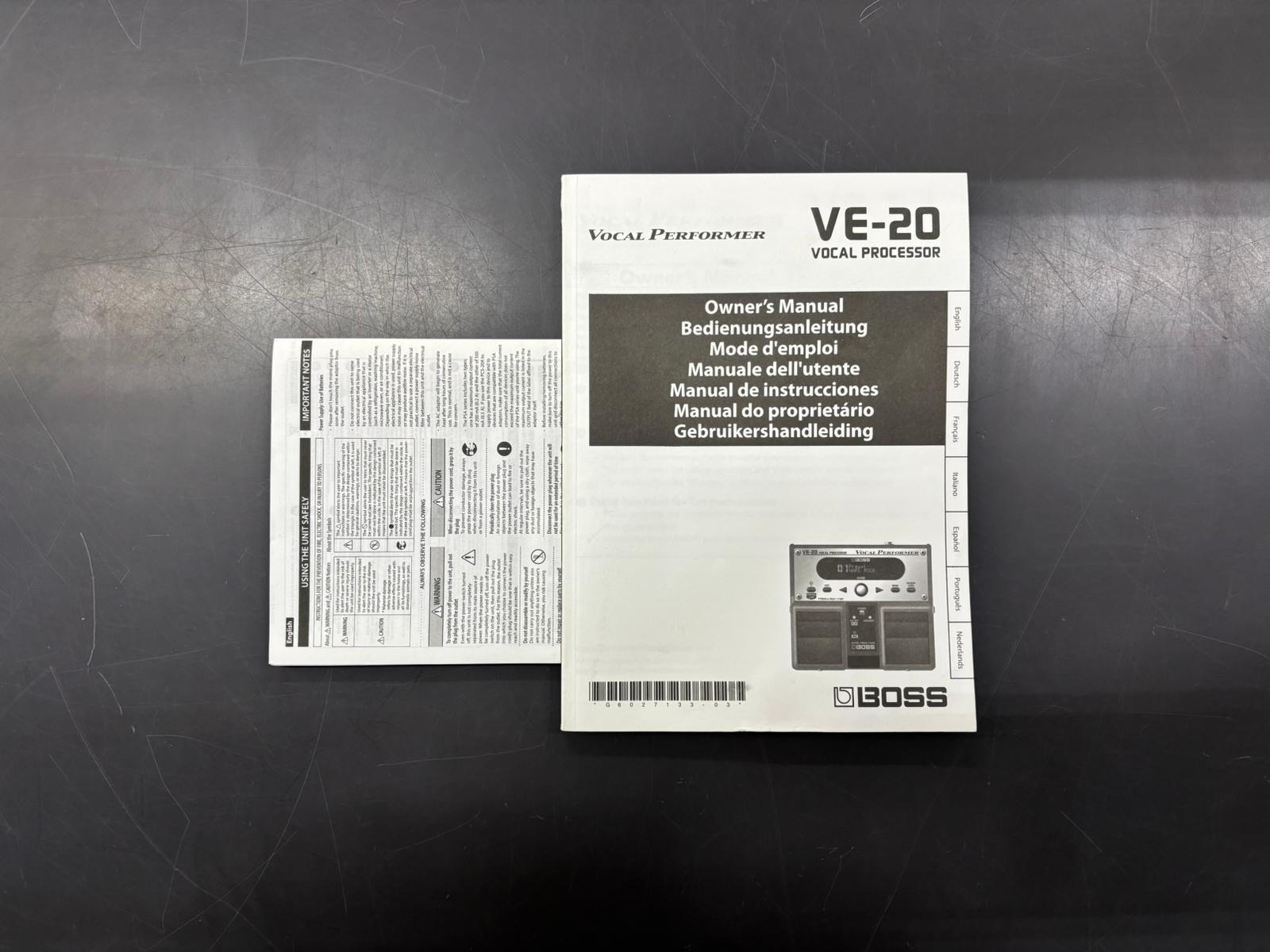 BOSS VE-20 Vocal Performer - immagine 2