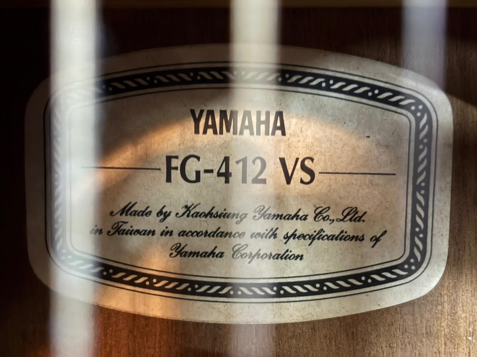 Yamaha FG412 VS + Pickup Schaller - immagine 8