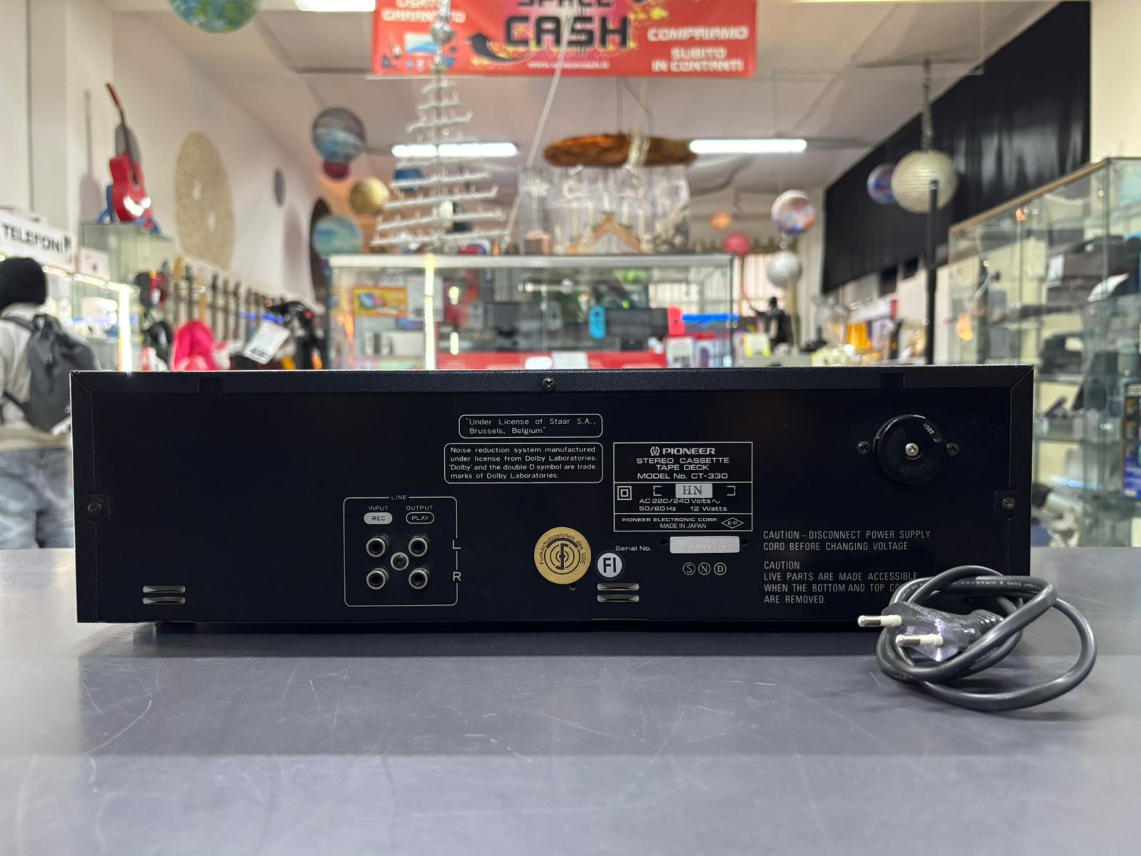 Pioneer CT-330 Piastra cassette Hi-Fi - immagine 3