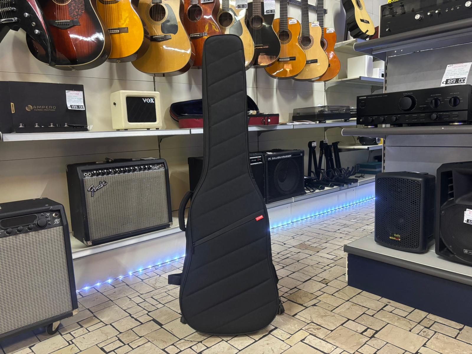 Chitarra Elettrica Baritona G4M 638 bianca - immagine 7