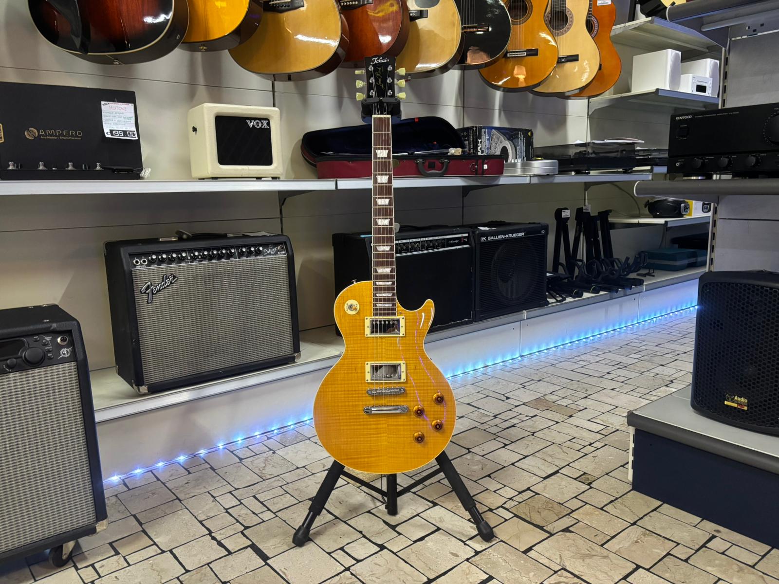 TOKAI UALS62F LP Style Flame Lemon Drop - immagine 4