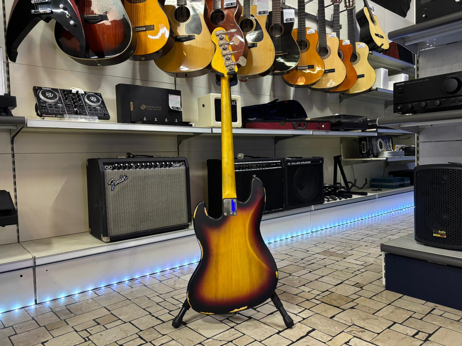 VINTAGE VJ74 MRJP Jaco Pastorius Basso Fretless - immagine 7