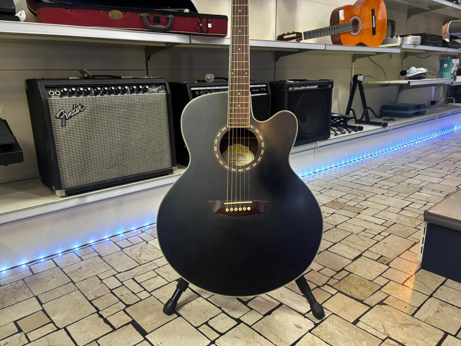 Washburn Acustica Elettrificata WJ7SCEBN - immagine 2