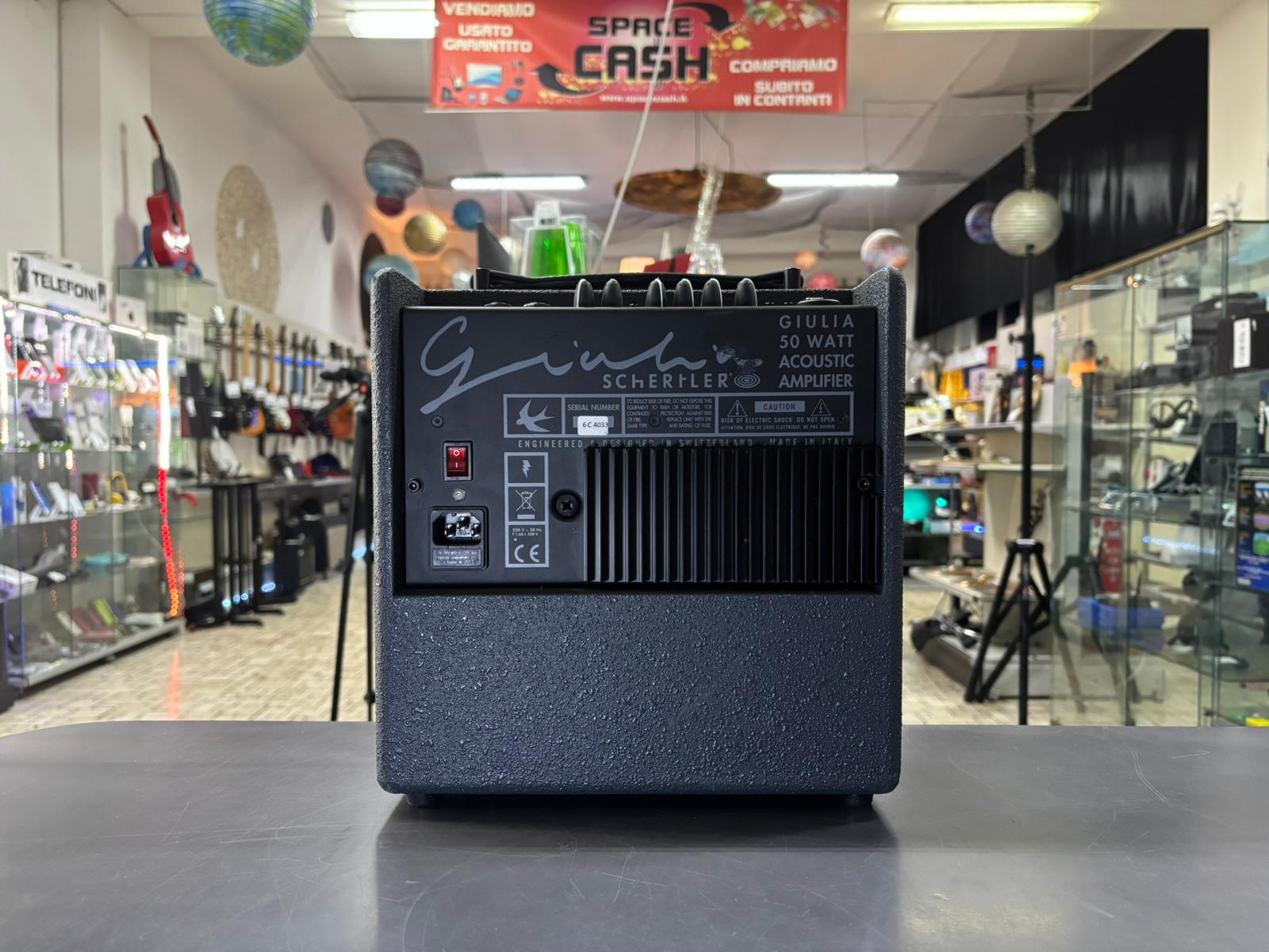SCHERTLER GIULIA 50W Ampli Acustica Voce - immagine 3