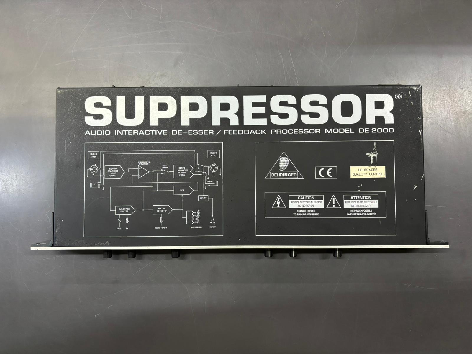Behringer DE2000 DE-Esser/ Feedback Processor