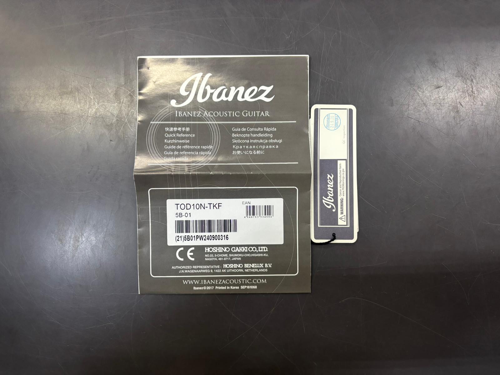 IBANEZ TOD10N Tim Henson Signature MAI USATA - immagine 10