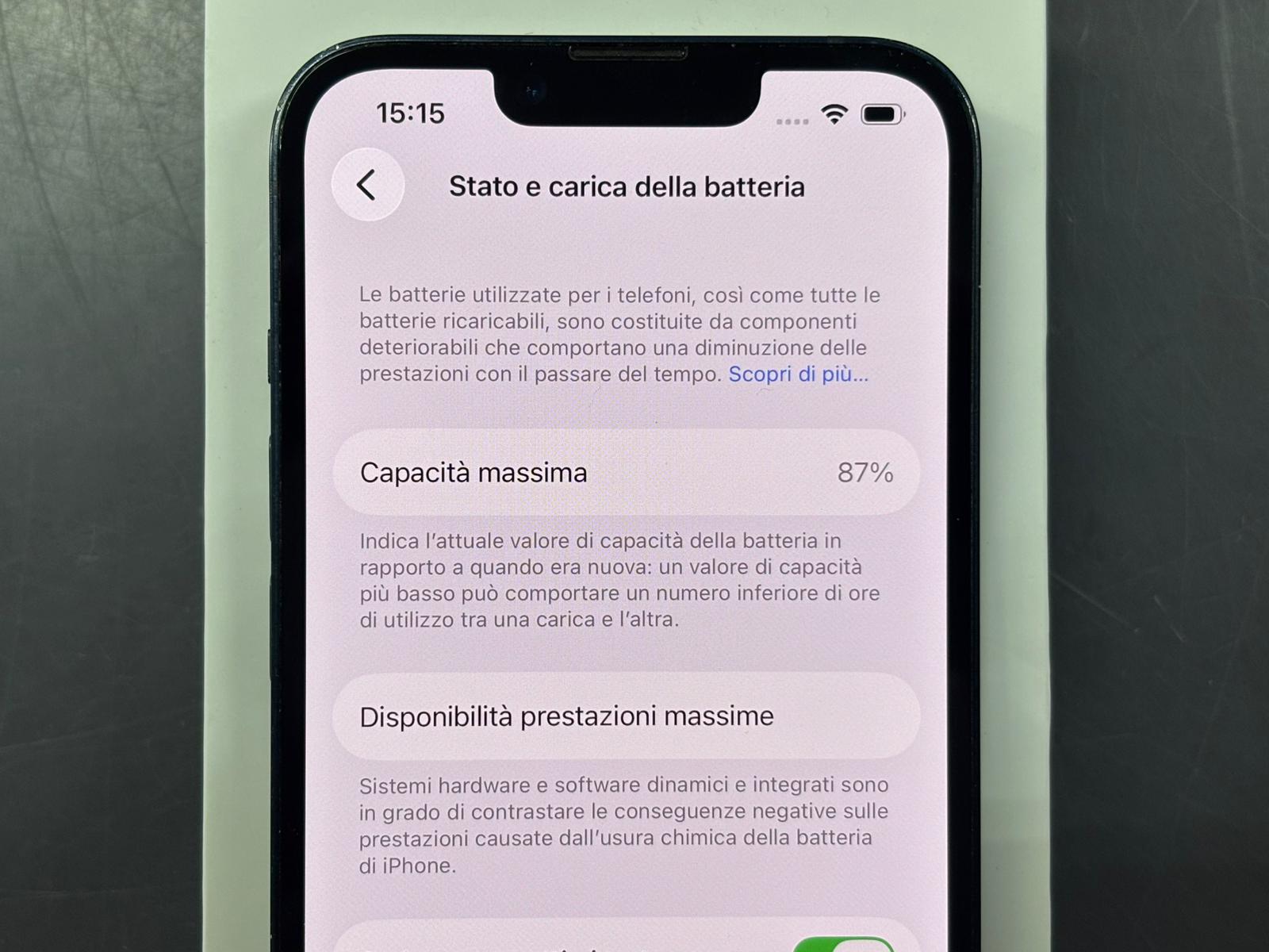 IPhone 14 128Gb Black 87% - immagine 7