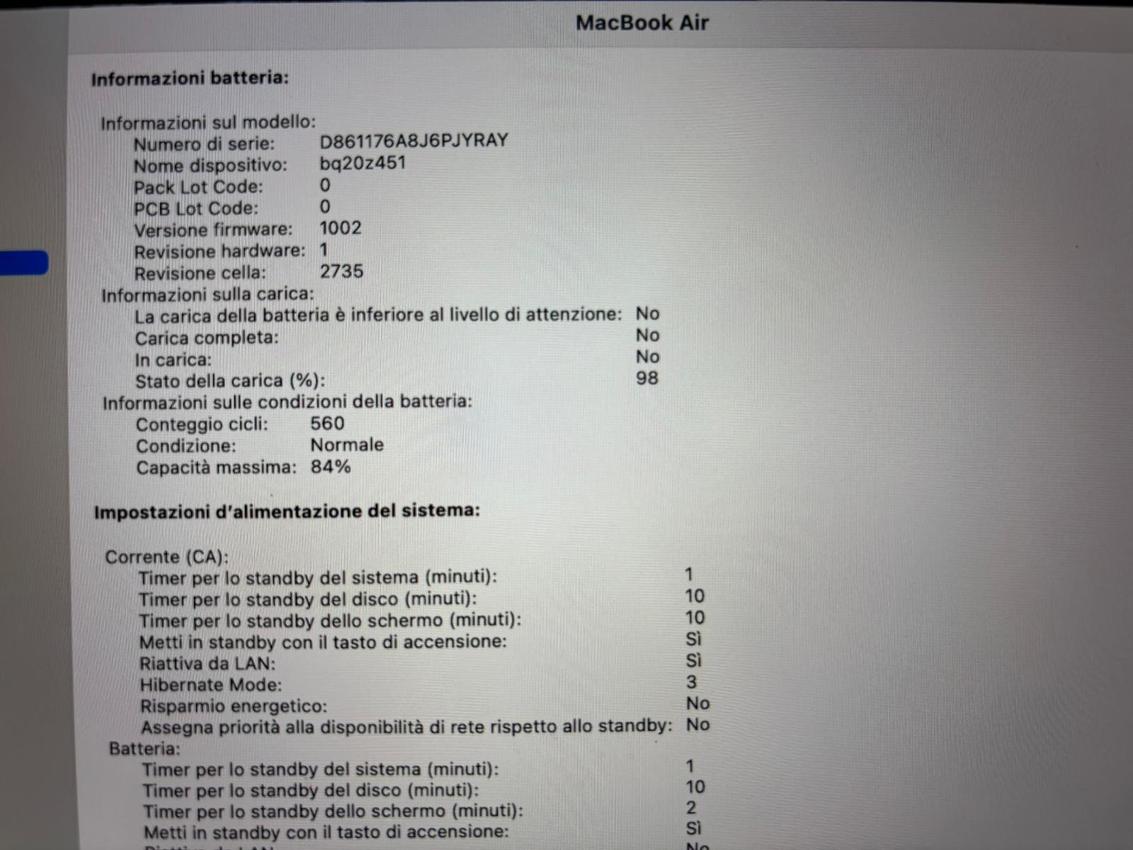 Macbook Air M1 8Gb 256Gb - immagine 5