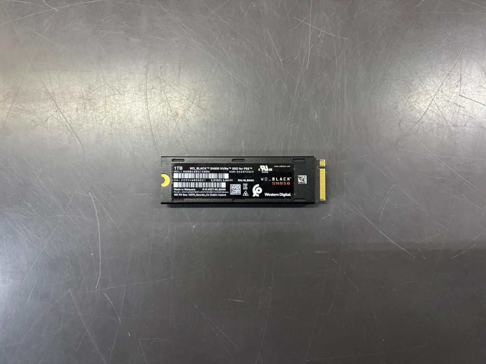 WD_BLACK SN850 1TB NVMe SSD Hard Disk PS5 - immagine 3