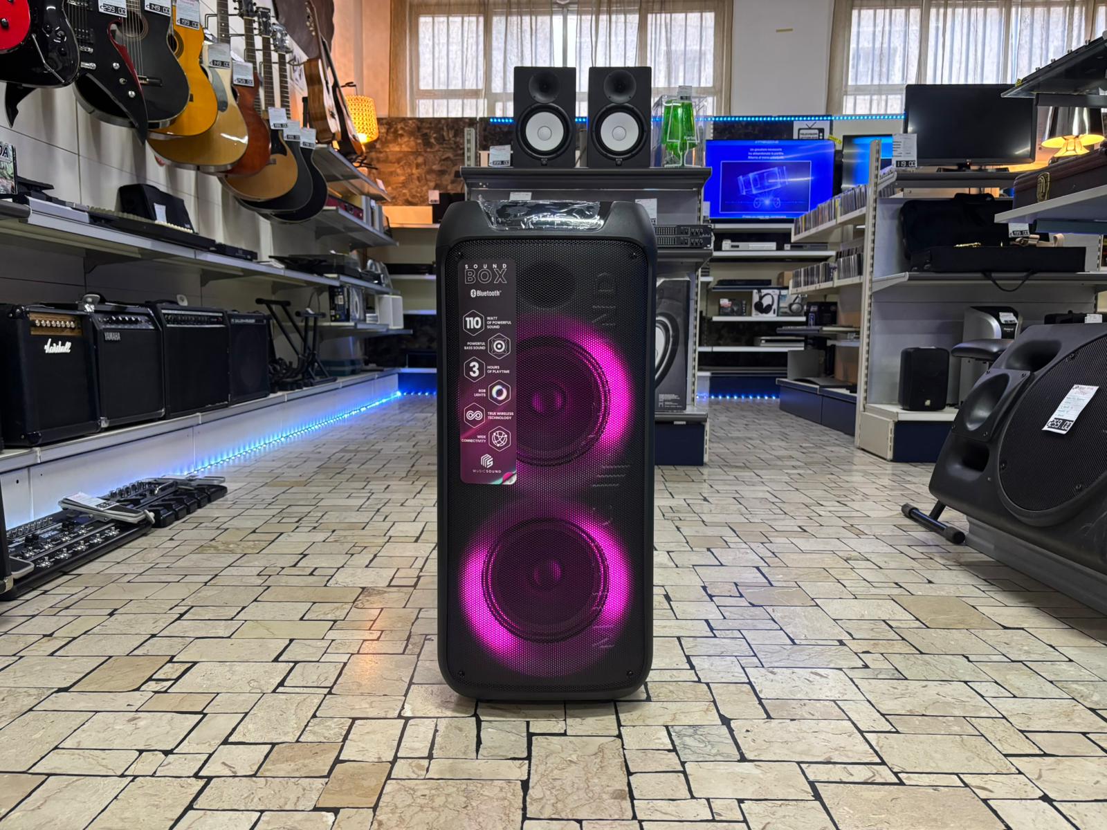 NUOVA Music Sound BIG K Cassa Bluetooth 110W