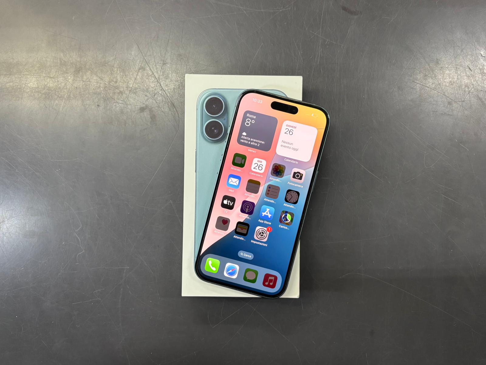 IPhone 16 Verde Acqua 128Gb 16/11/25 - immagine 4