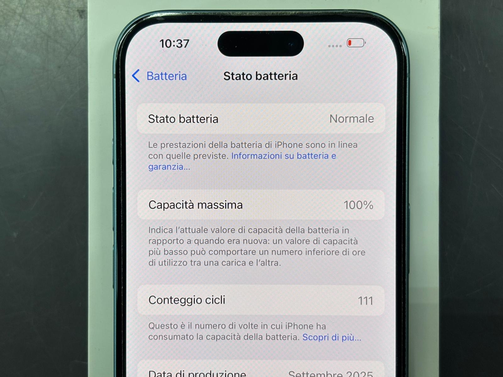 IPhone 16 Verde Acqua 128Gb 16/11/25 - immagine 2