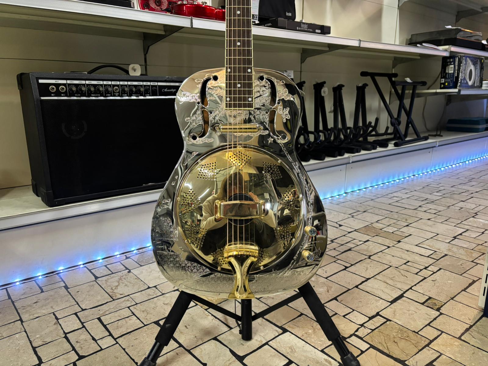 Harley Benton CLR-ResoElectric Resofonica - immagine 6