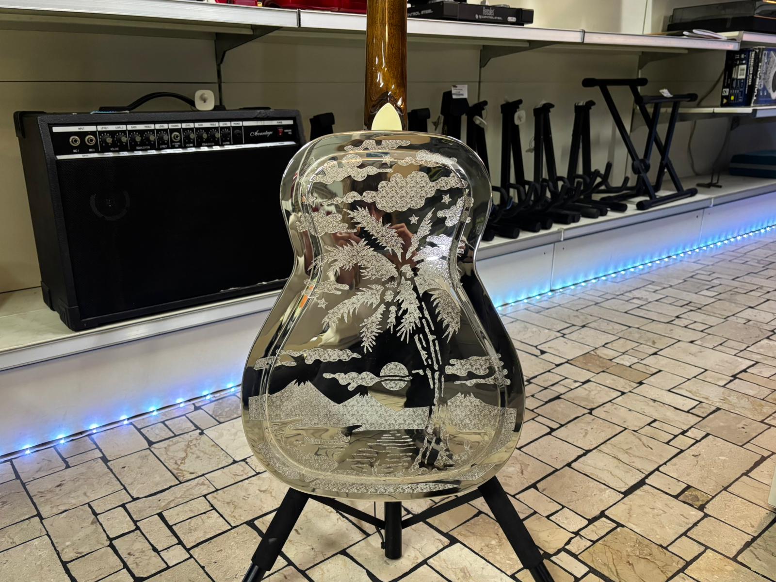 Harley Benton CLR-ResoElectric Resofonica - immagine 2