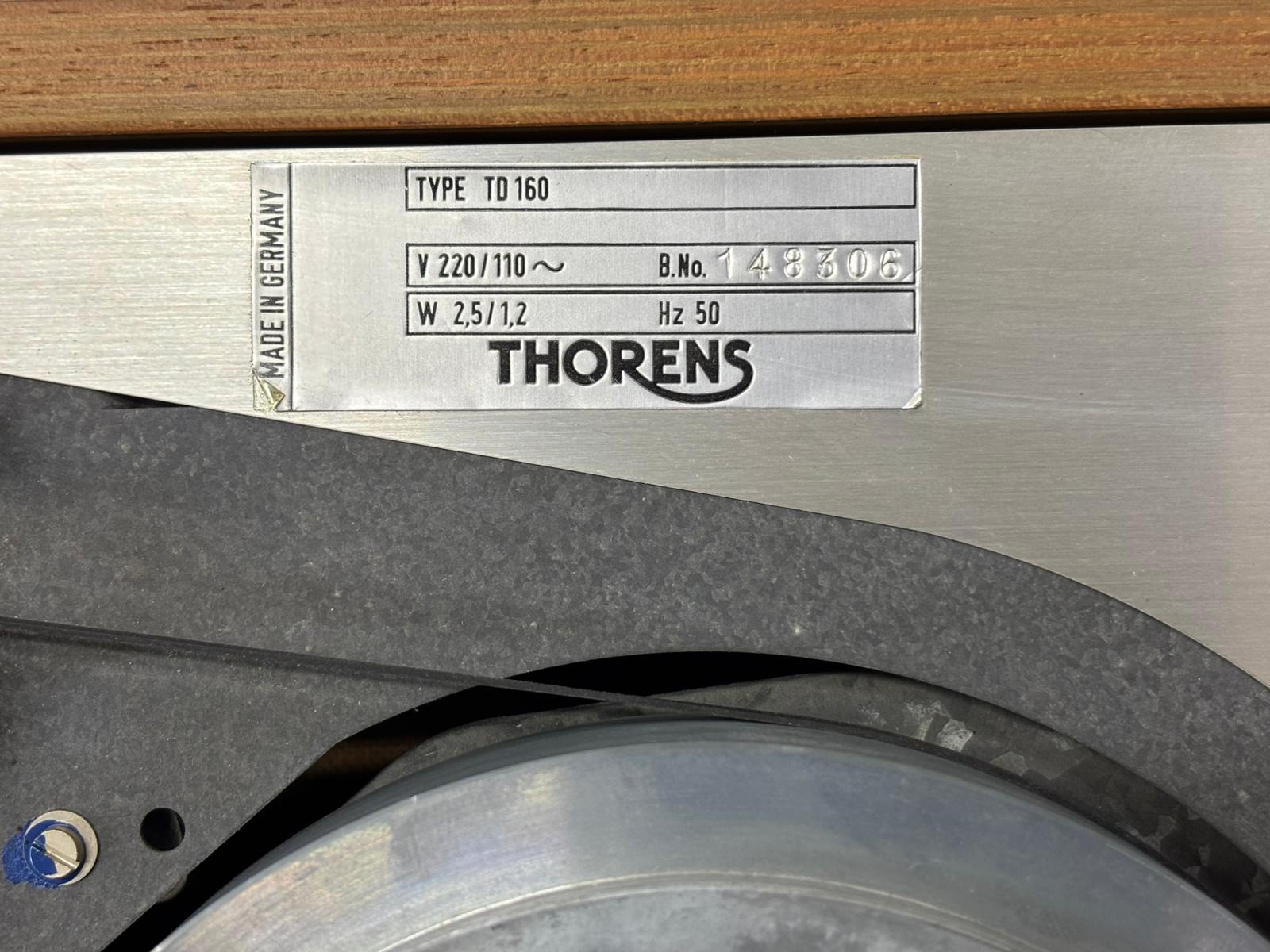 Thorens TD 160 MK1 Giradischi Vintage - immagine 6