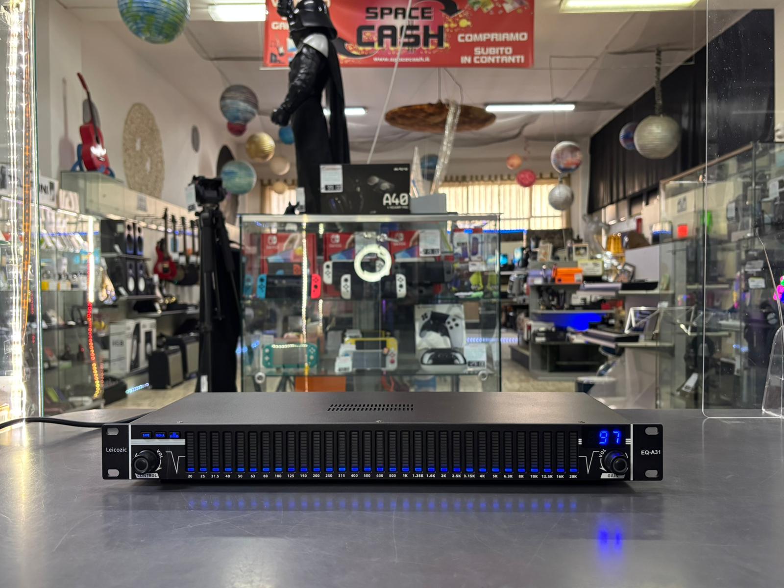 Leicozic EQ-A31 Equalizzatore Stereo 31 Bande