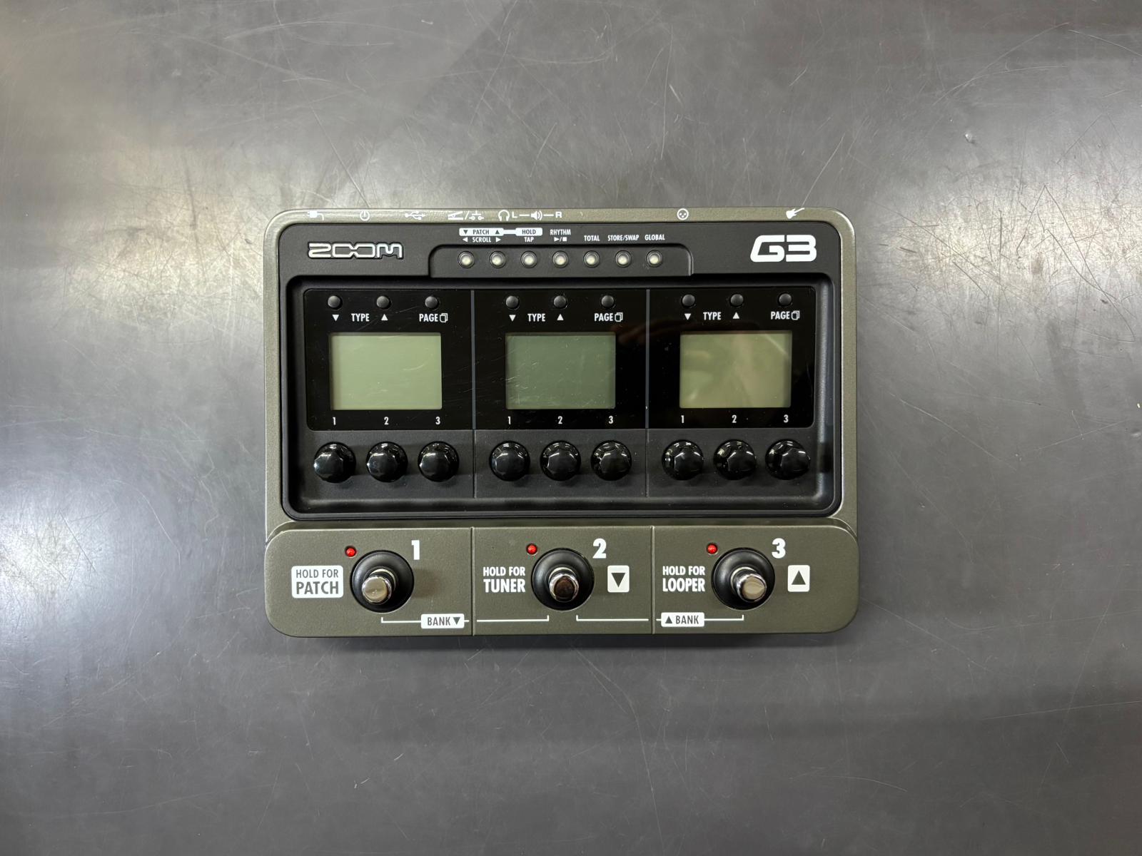 ZOOM G3 Pedaliera Chitarra