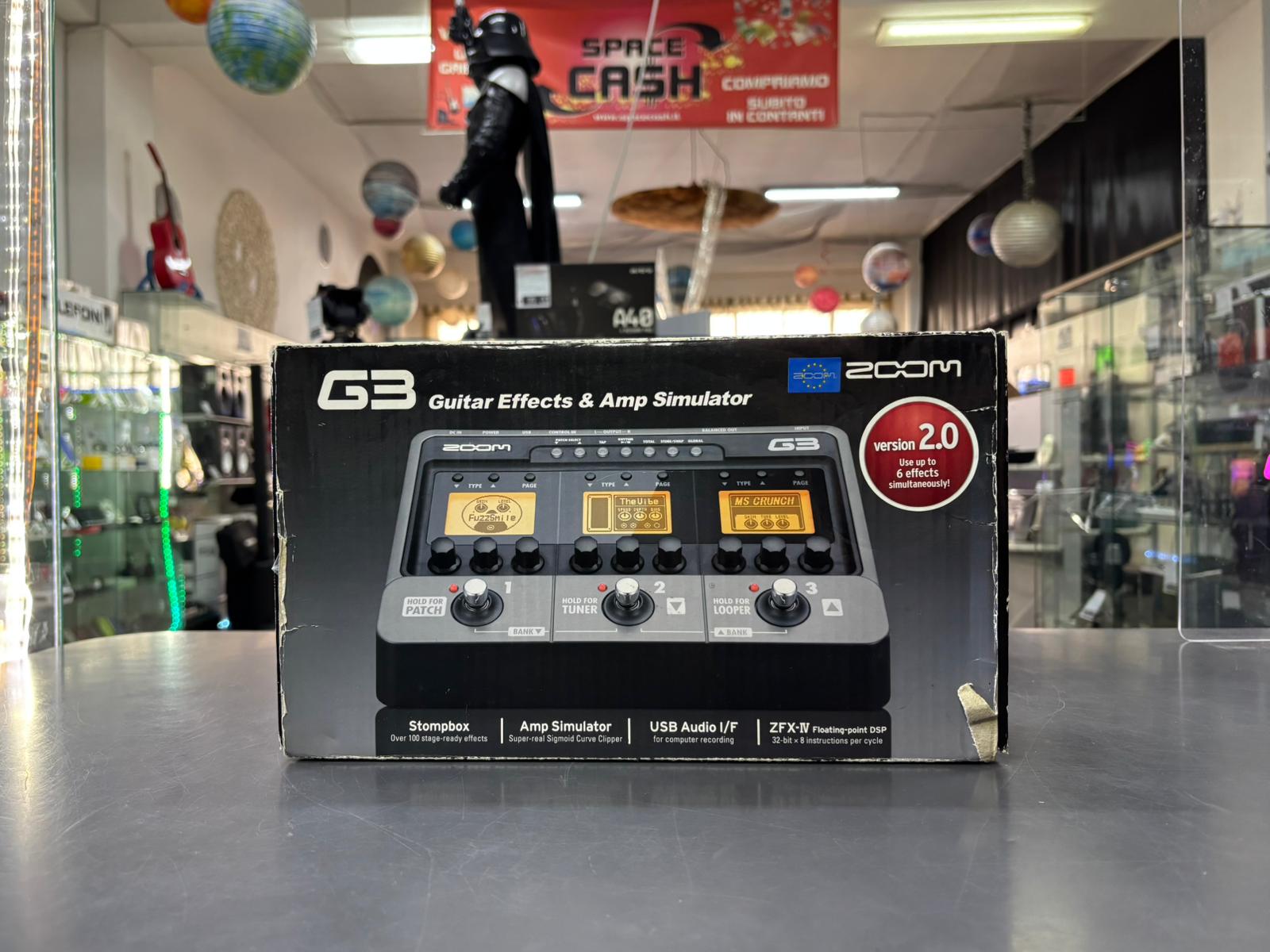 ZOOM G3 Pedaliera Chitarra - immagine 5