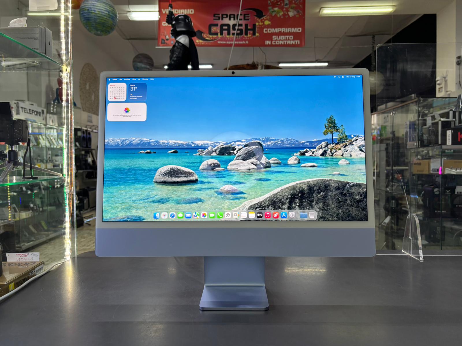 IMac 24" 2024 M4 16Gb 256Gb 14/10/26 - immagine 5