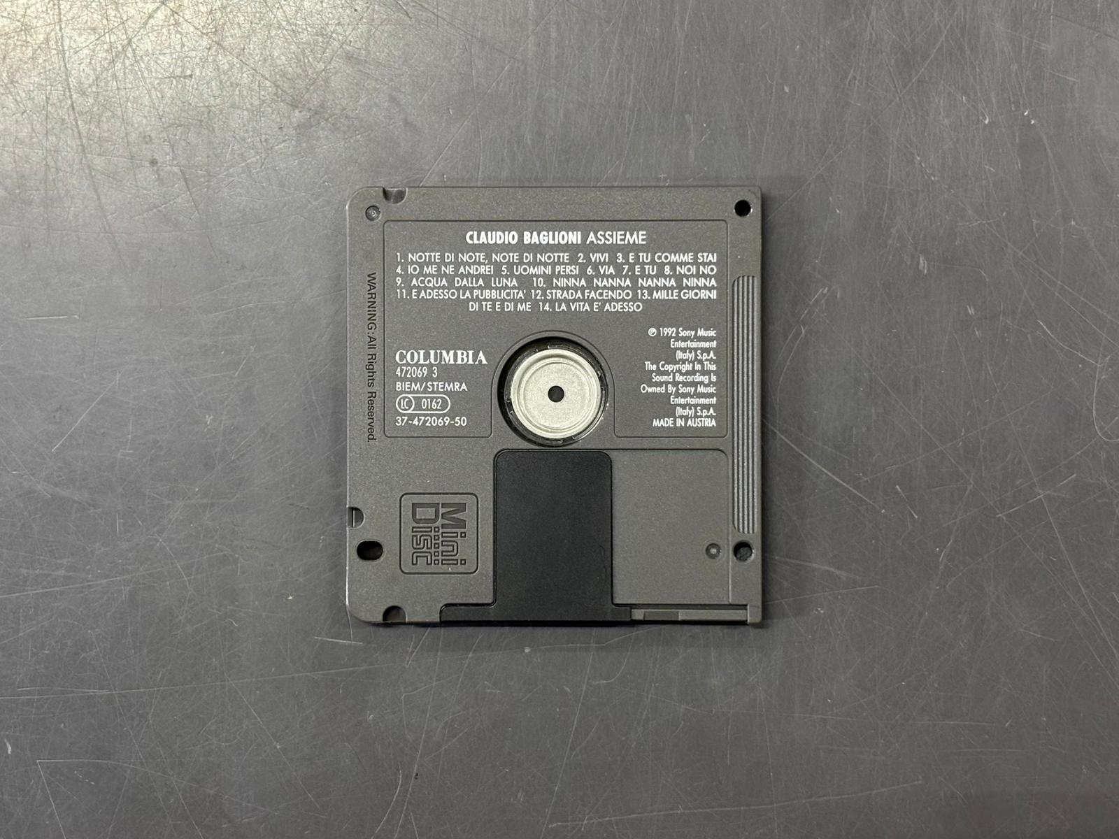 BAGLIONI "Assieme" Mini Disc - immagine 2