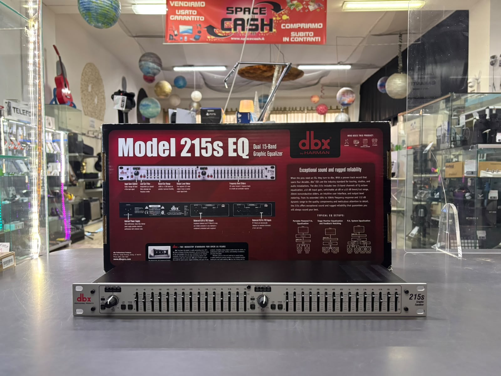 DBX 215S Equalizzatore Grafico Stereo