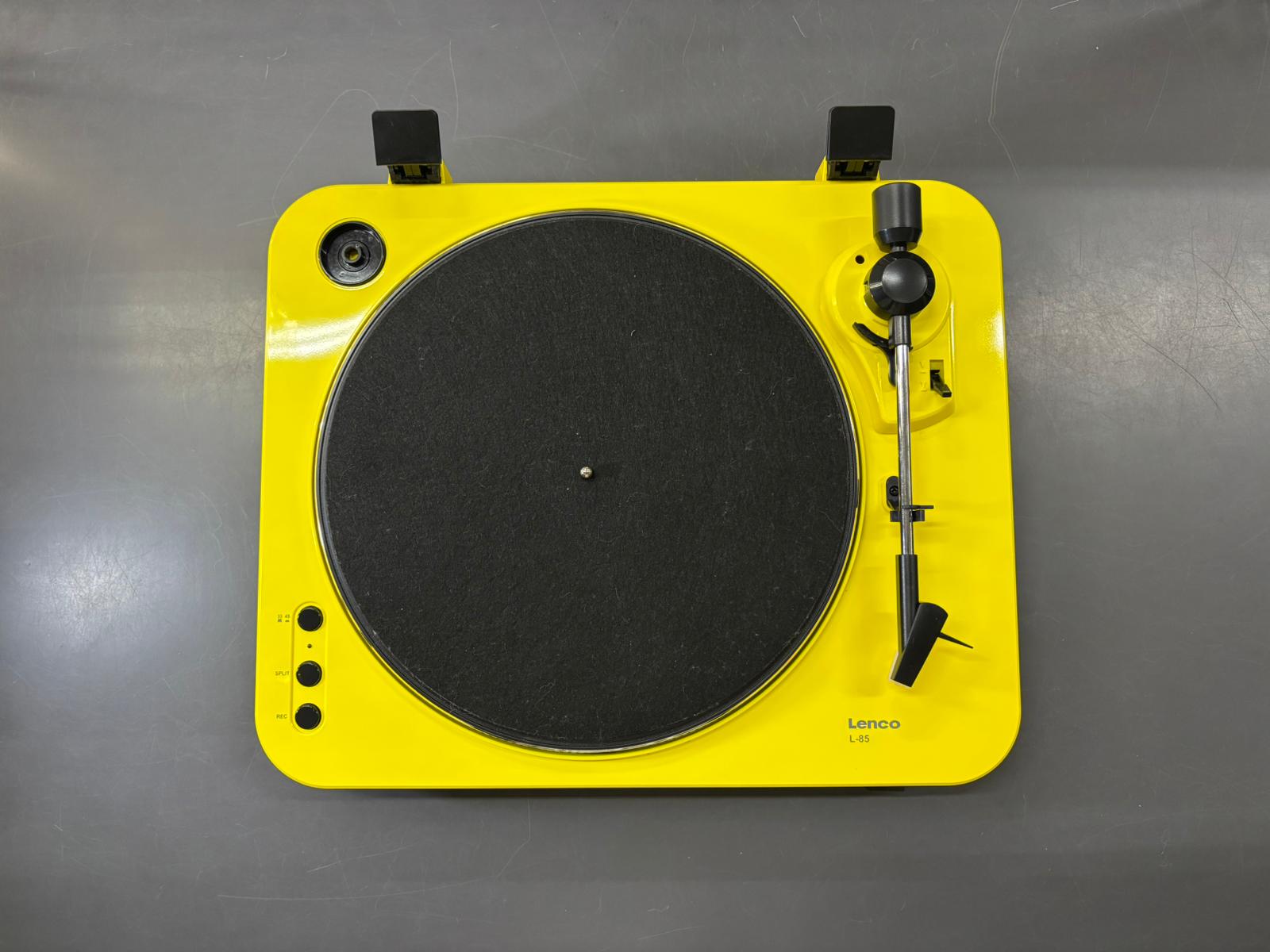 LENCO L-85 Giradischi USB-Rec Giallo