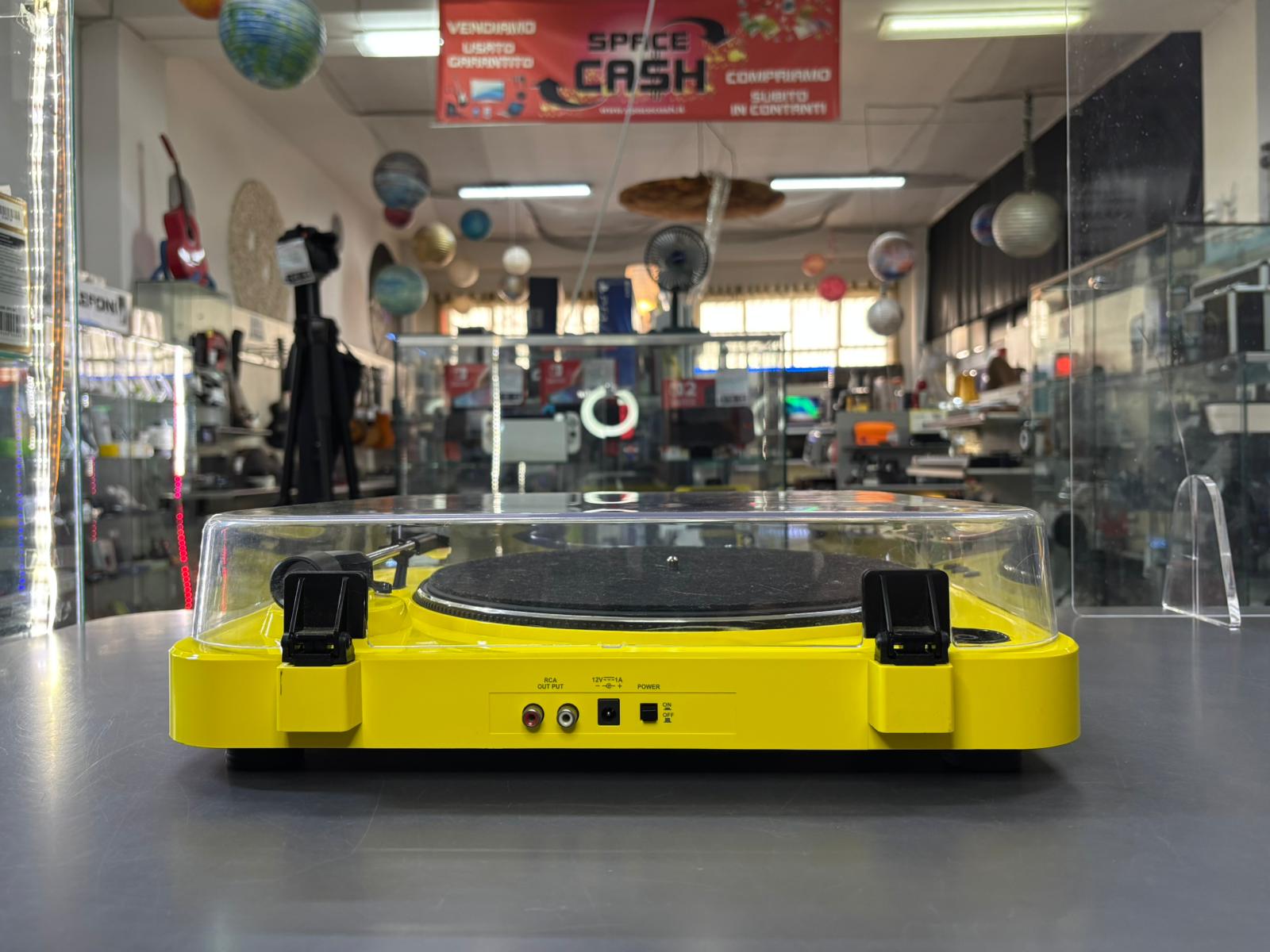 LENCO L-85 Giradischi USB-Rec Giallo - immagine 3