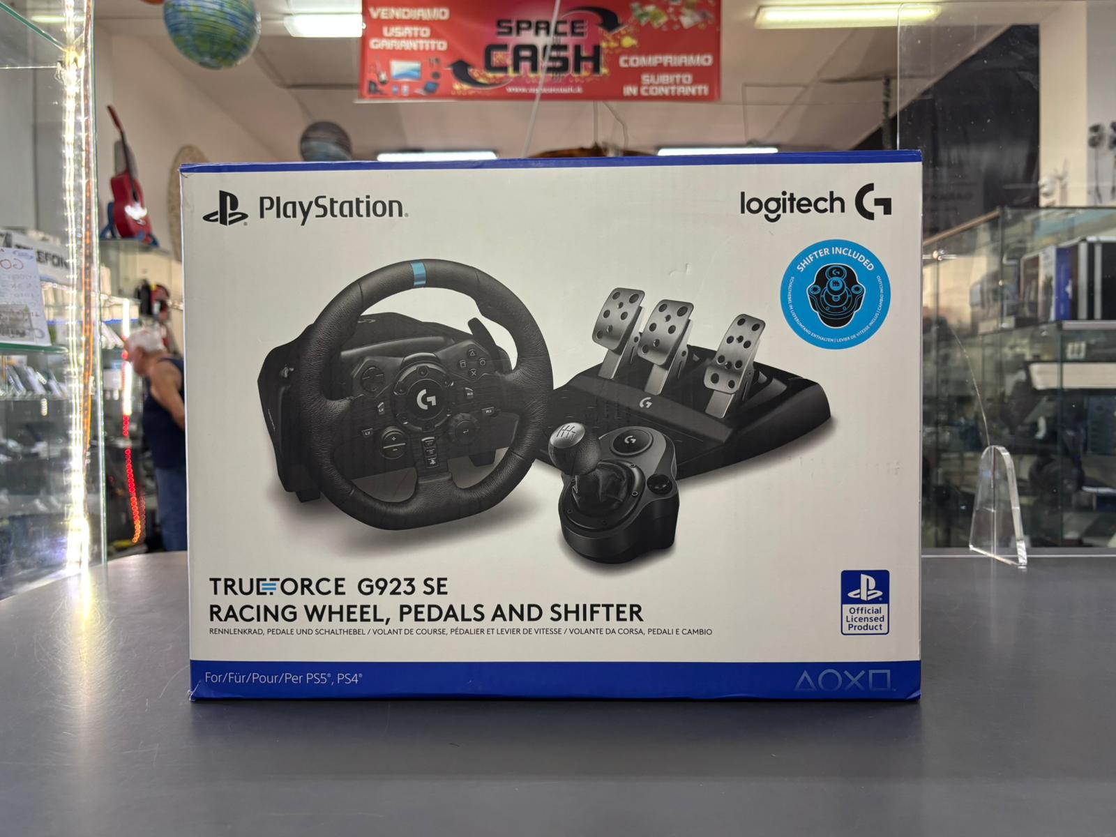 Logitech G923 Volante + Cambio PS5/PC - immagine 4