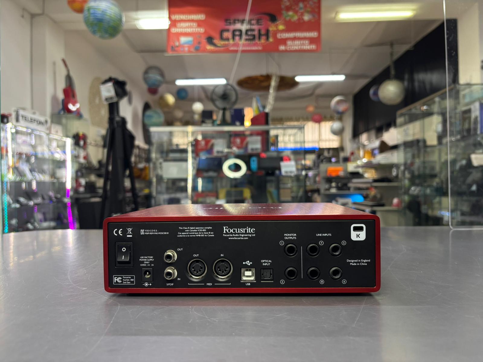 FOCUSRITE Scarlett 18i8 (2nd Gen) - immagine 3