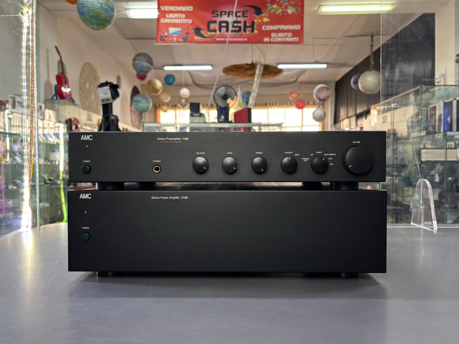 AMC Preampli 1100 + AMC Finale 2100