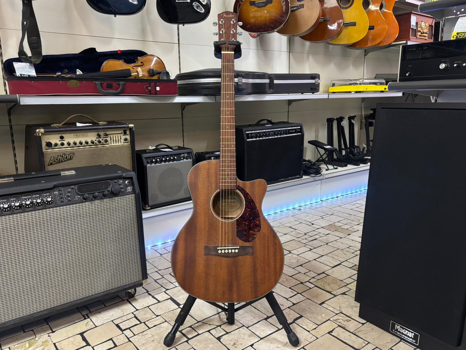 FENDER CC-60SCE All-Mahogany Satin FSR - immagine 2