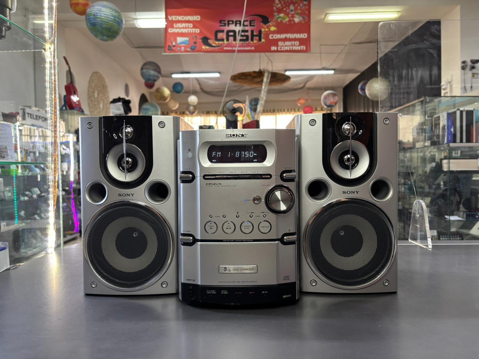 Compatto 5CD MP3 Sony CMT-HPX10W