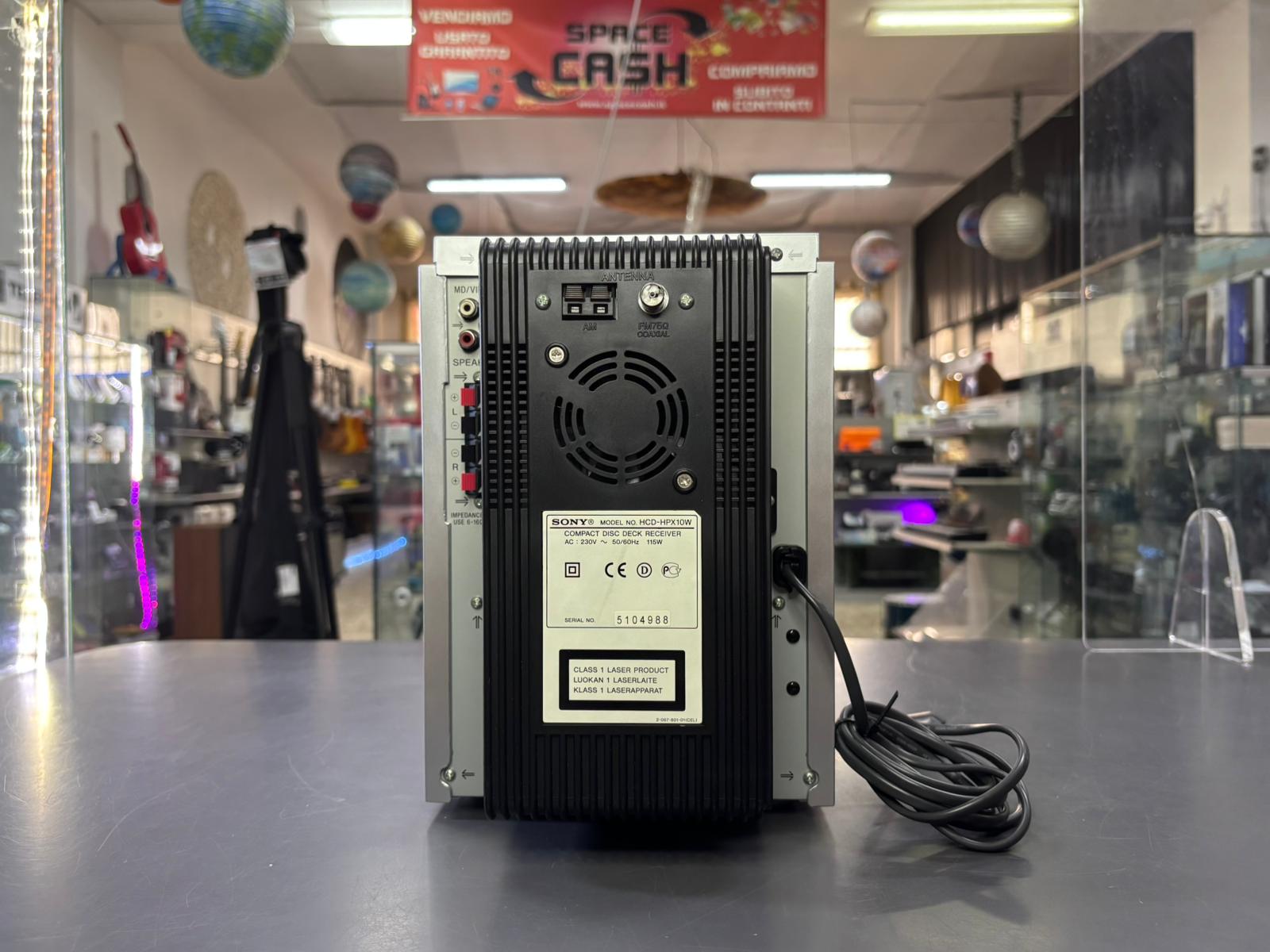Compatto 5CD MP3 Sony CMT-HPX10W - immagine 4