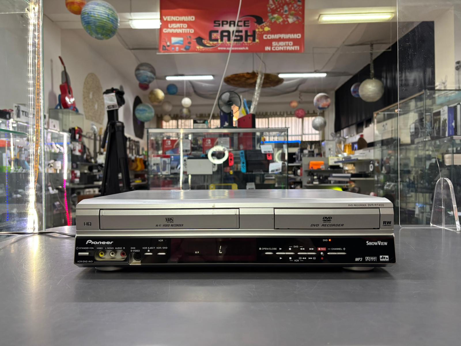 Pioneer DVR-RT400S Combo VHS Masterizzatore DVD
