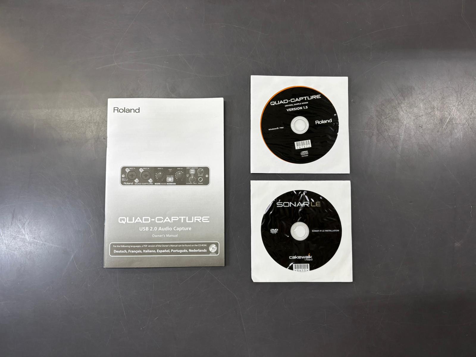 ROLAND UA55 Quad-Capture Scheda Audio - immagine 5