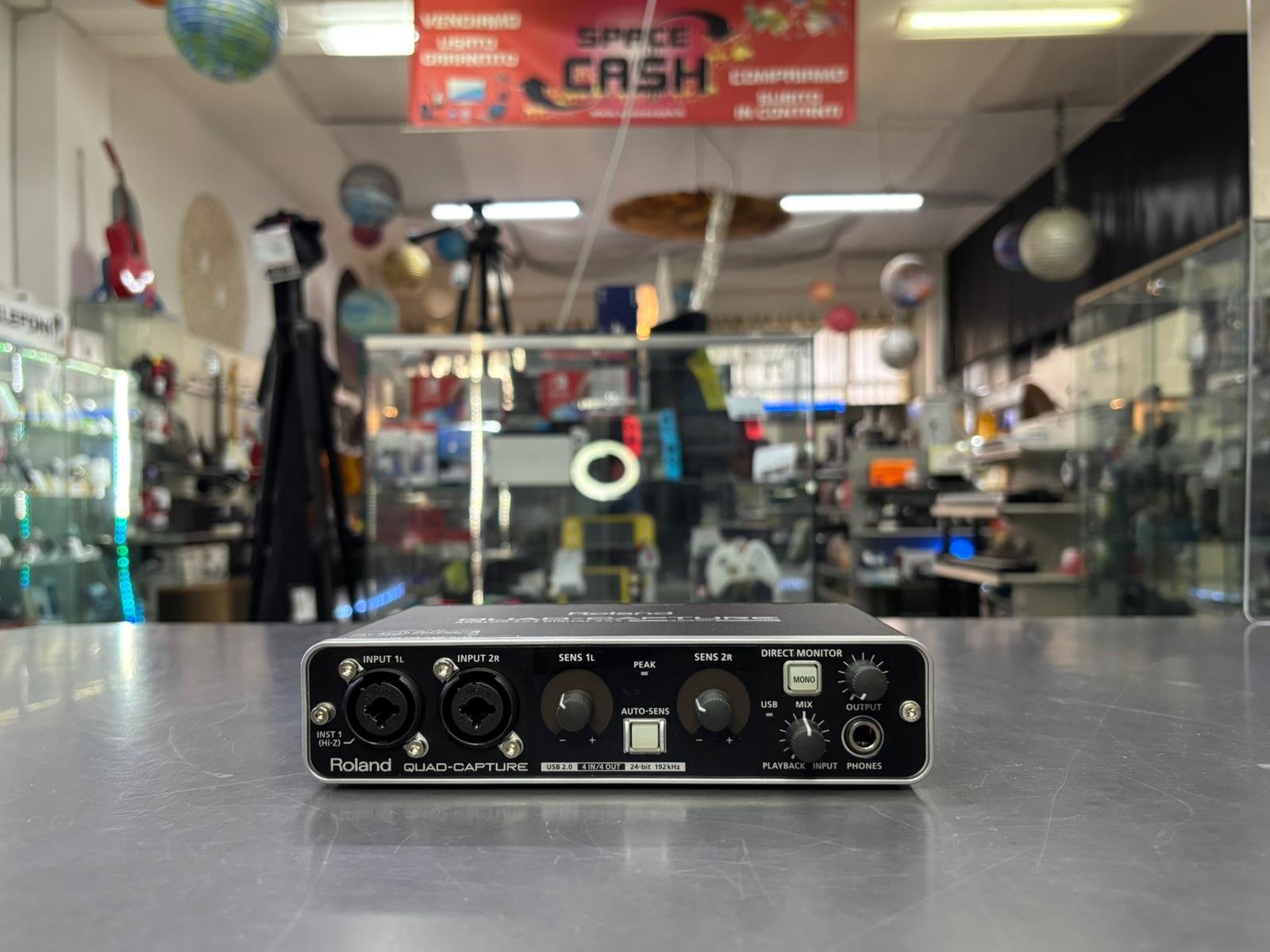 ROLAND UA55 Quad-Capture Scheda Audio - immagine 4