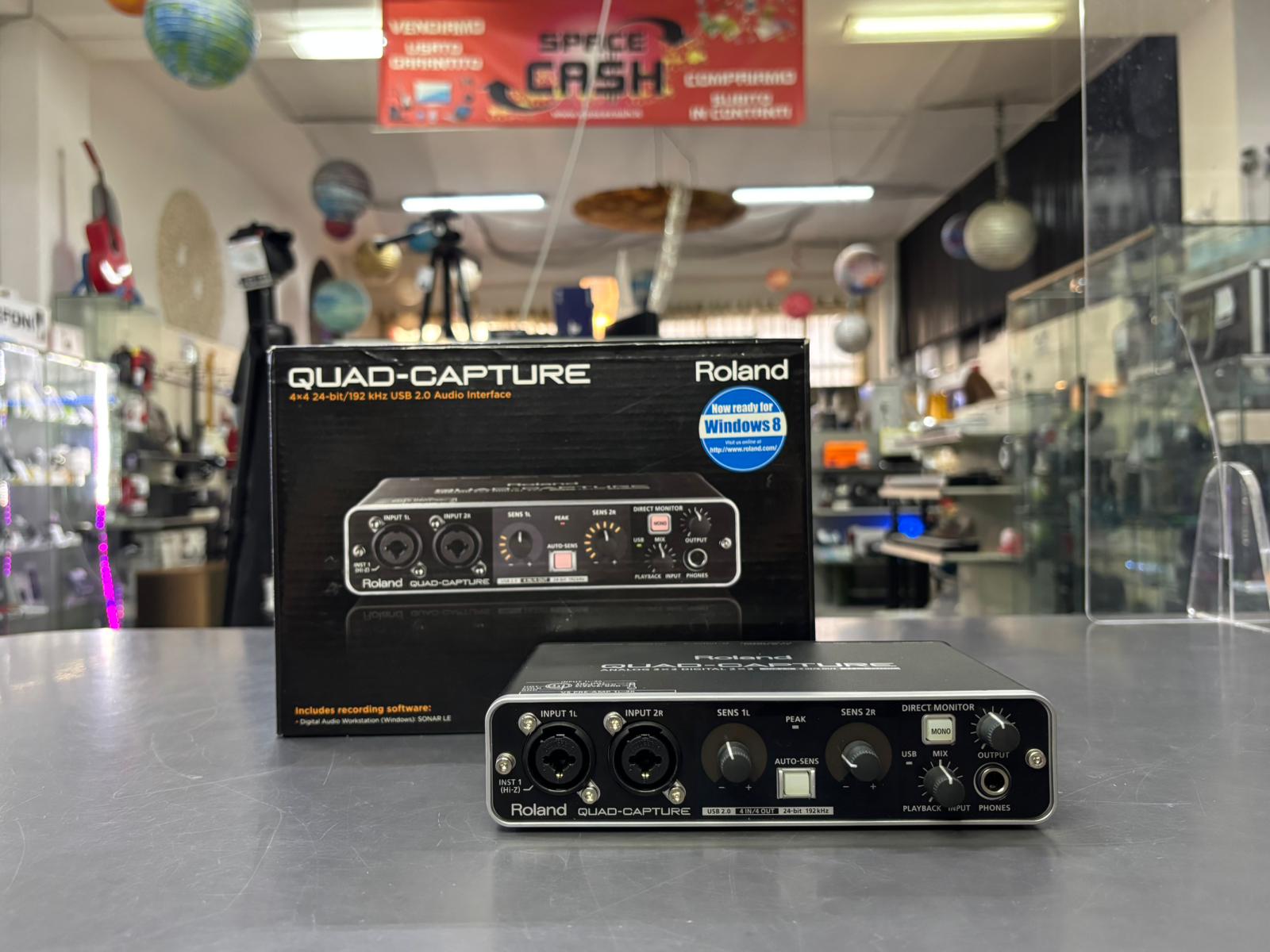 ROLAND UA55 Quad-Capture Scheda Audio