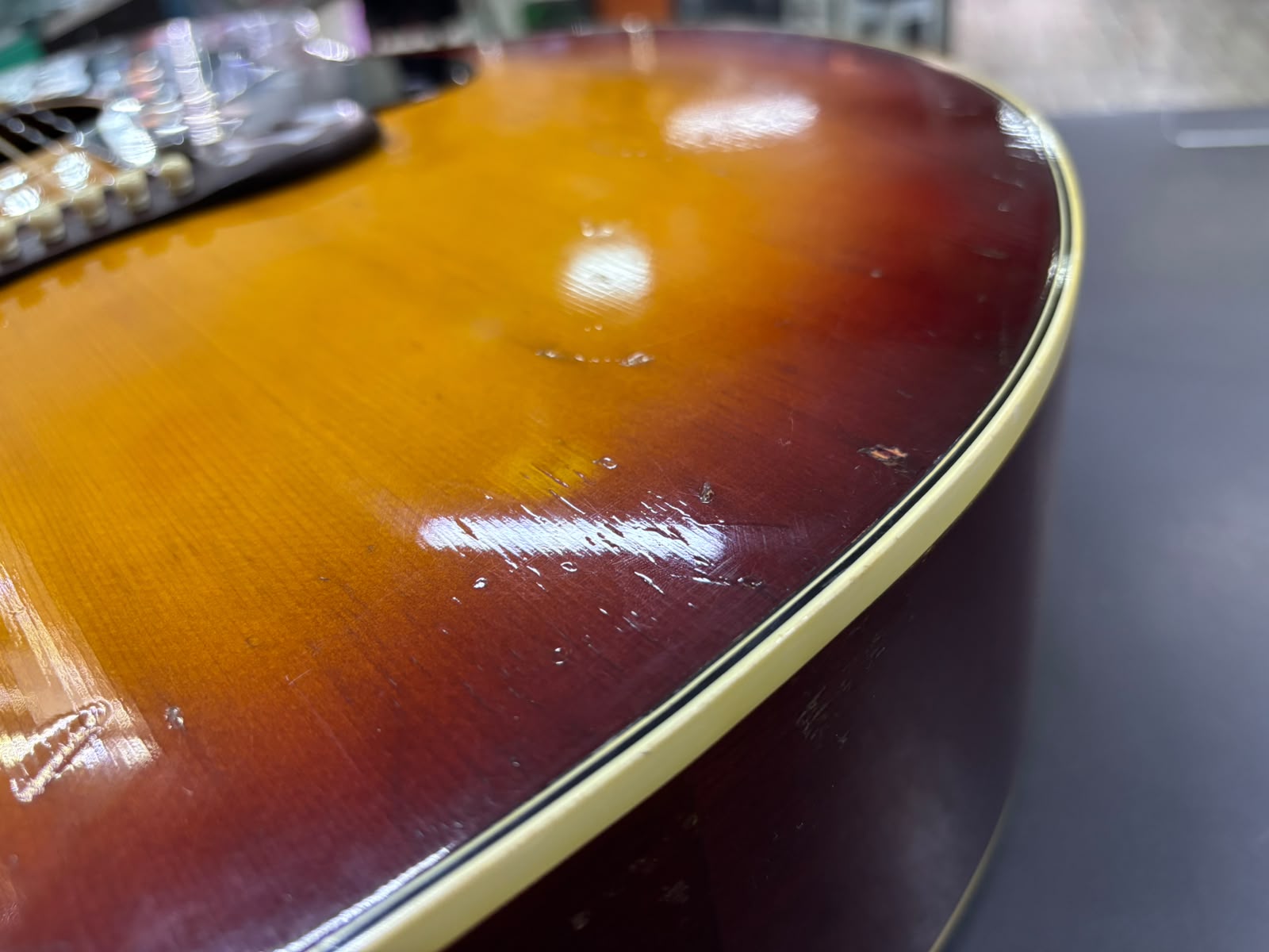 Ibanez Concord 698 Sunburst 1975 Japan - immagine 11