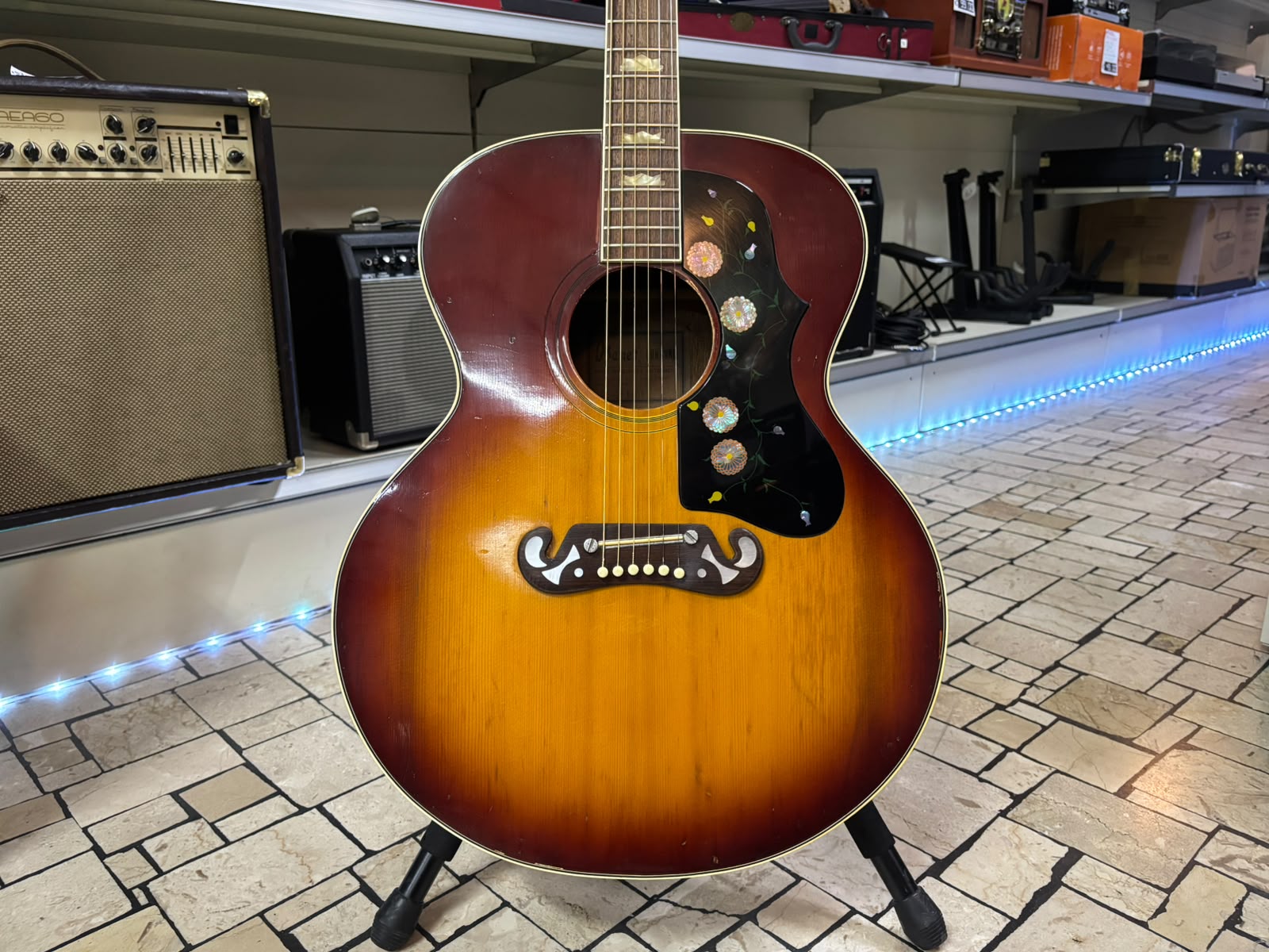 Ibanez Concord 698 Sunburst 1975 Japan - immagine 9
