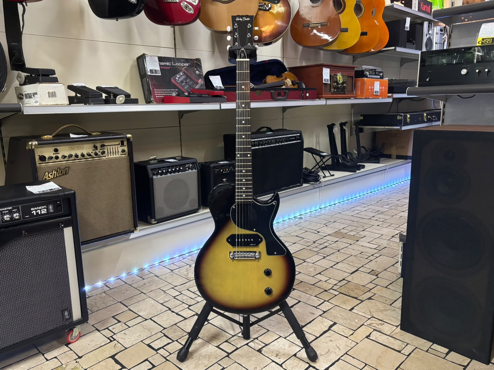 Harley Benton SC-Junior Vintage Sunburst - immagine 3
