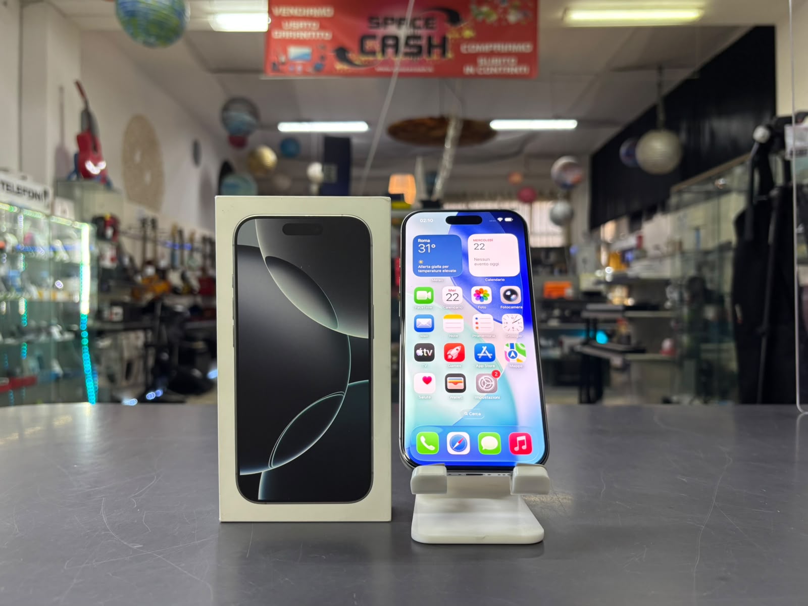 IPhone 16 PRO 128Gb 99% 25/04/27 - immagine 5