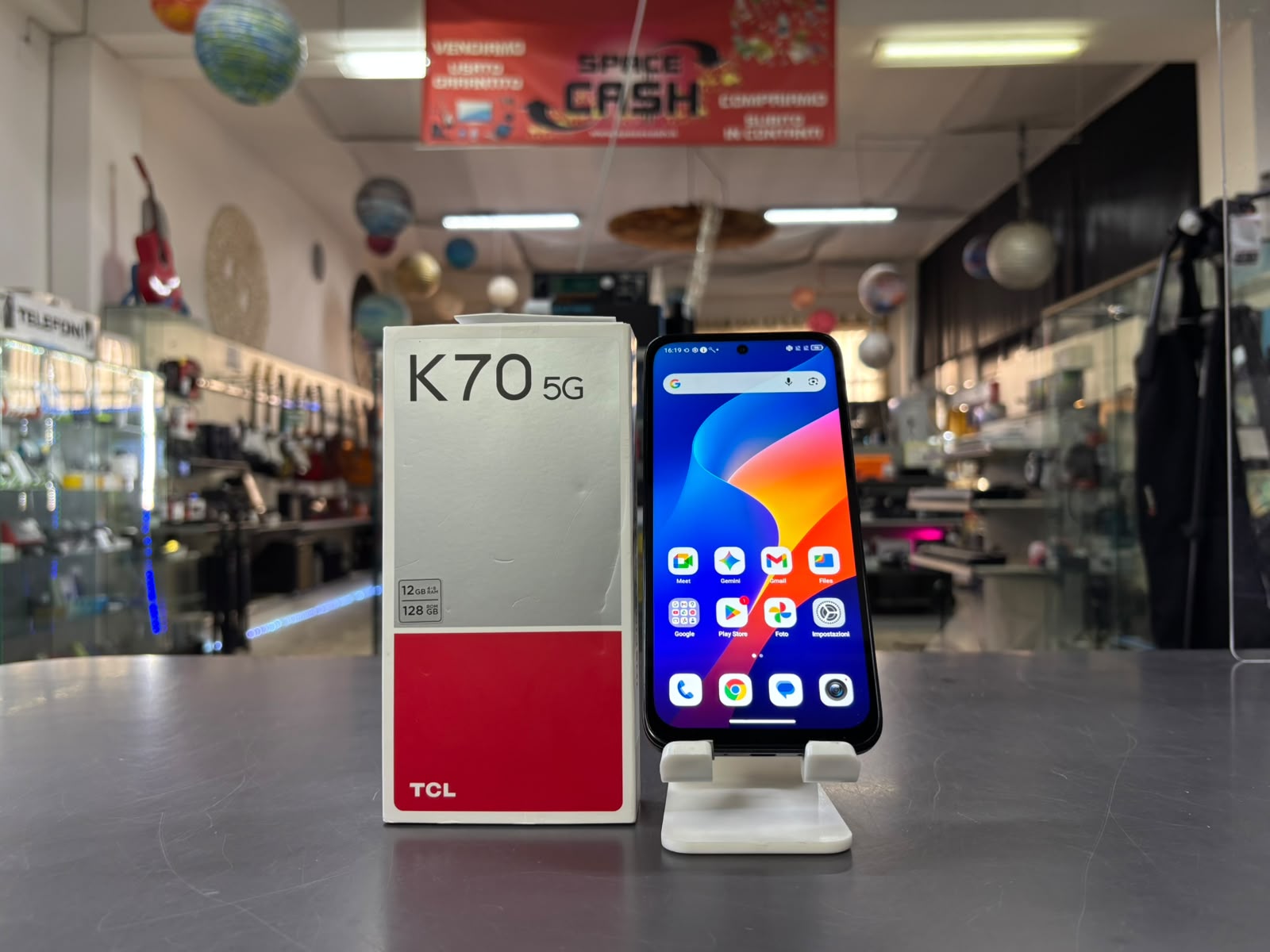 TCL K70 5G 4+128Gb Mai Usato
