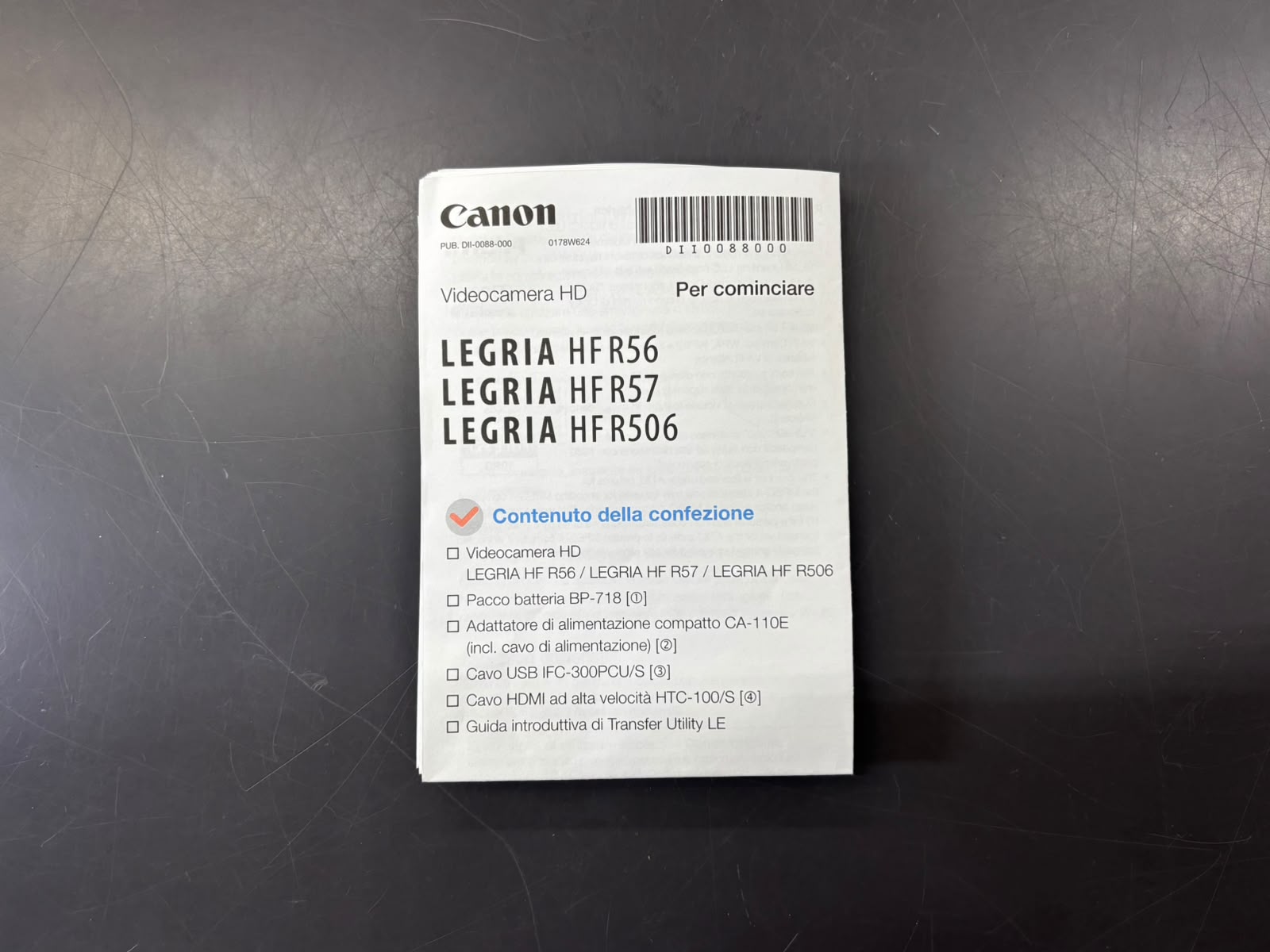 Canon LEGRIA HF R57 Videocamera Digitale - immagine 2