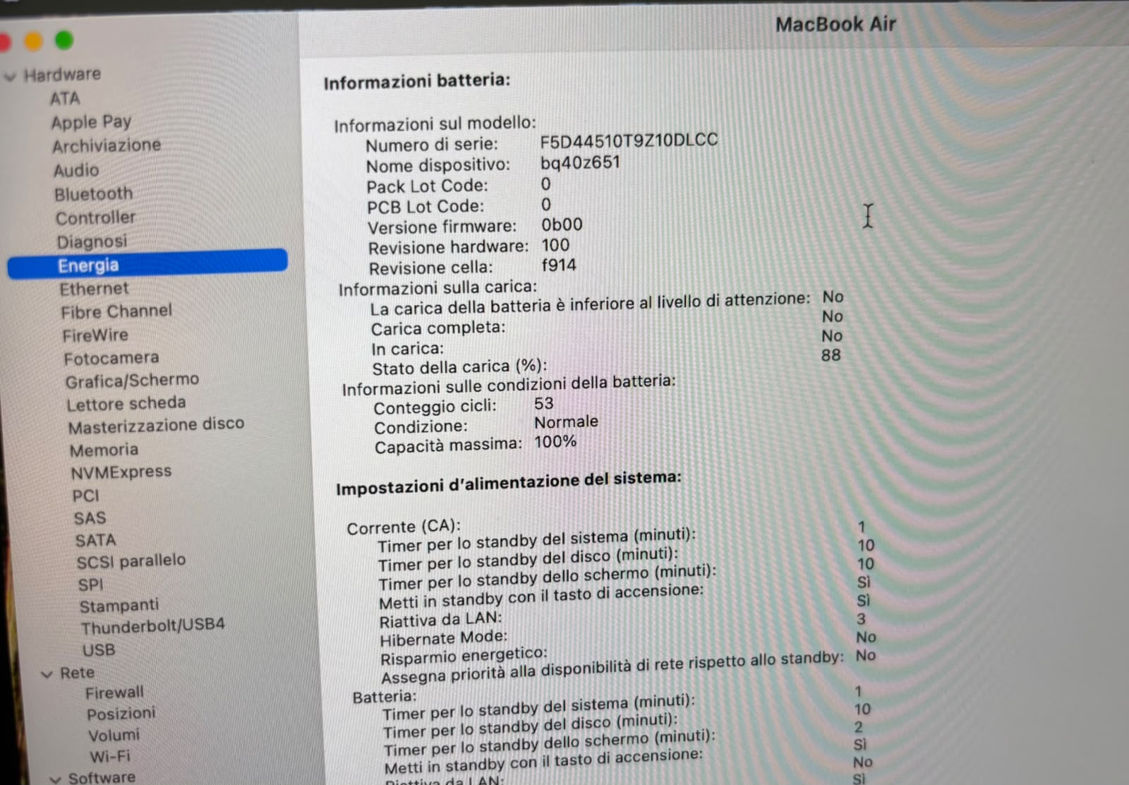 MacBook AIR 13" M2 2022 16Gb 256Gb - immagine 2